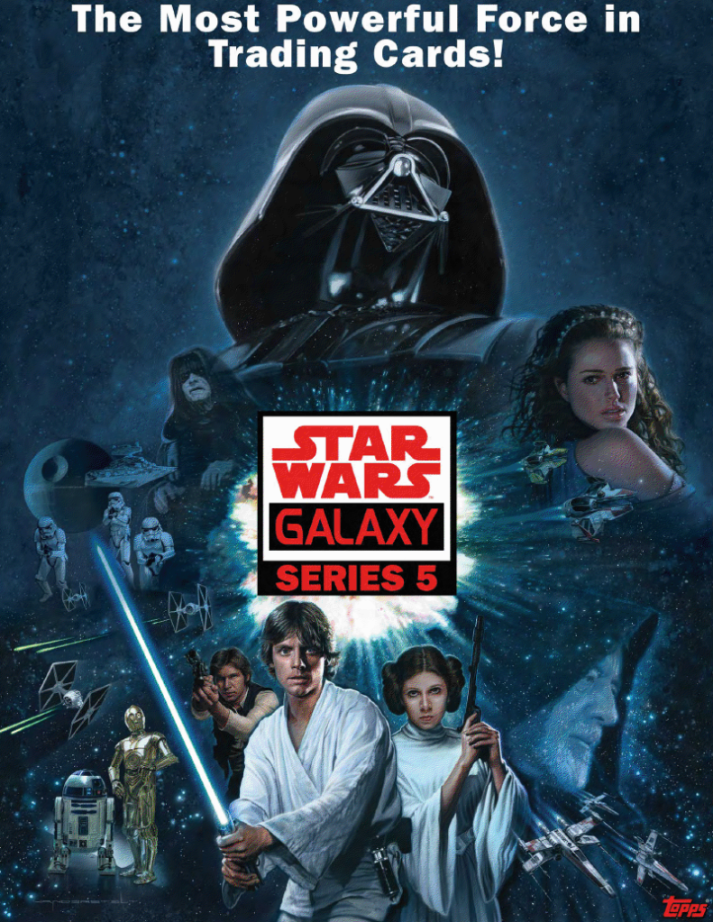 star wars topps galaxy